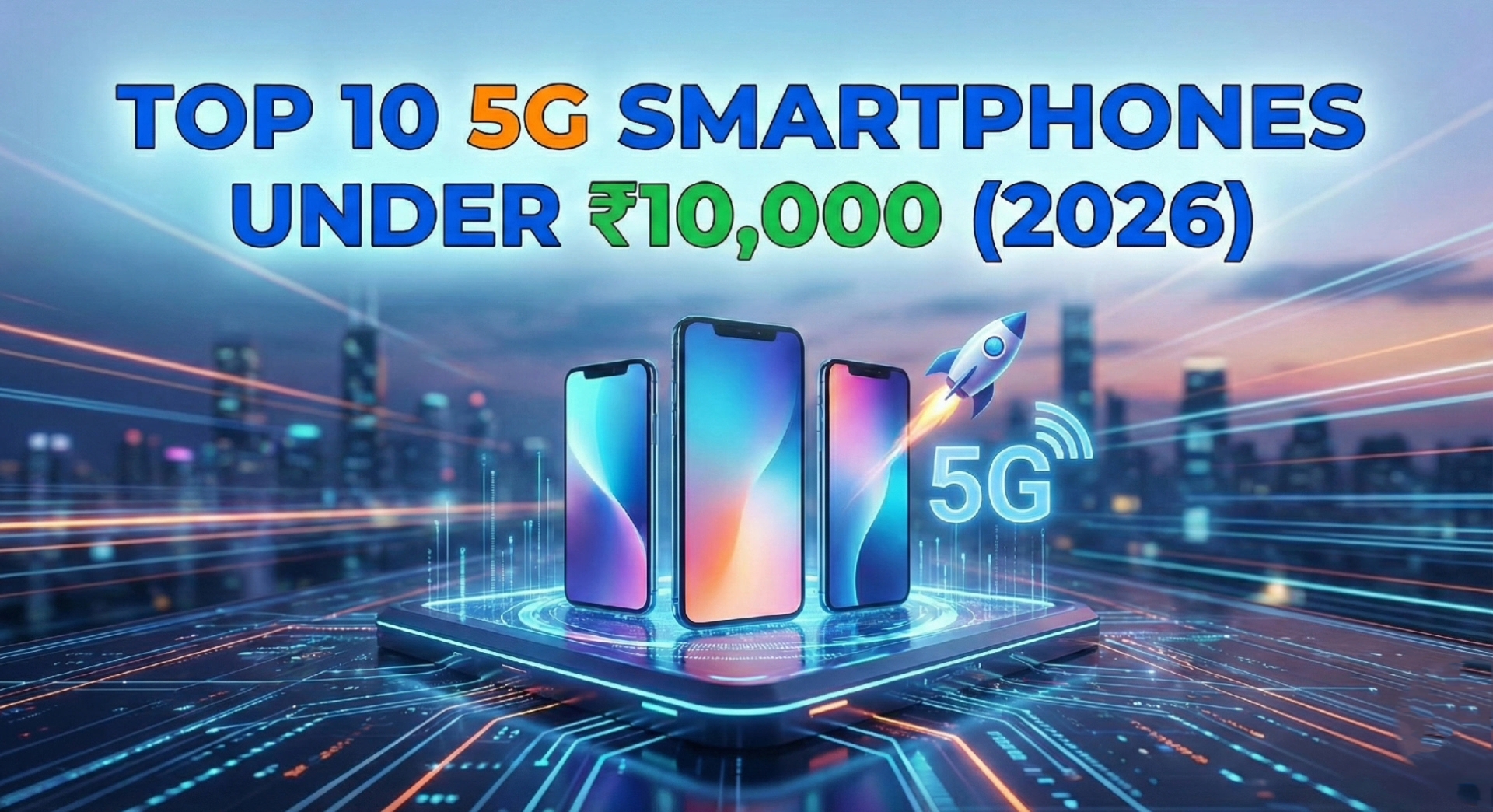 5G Smartphones Under 10000