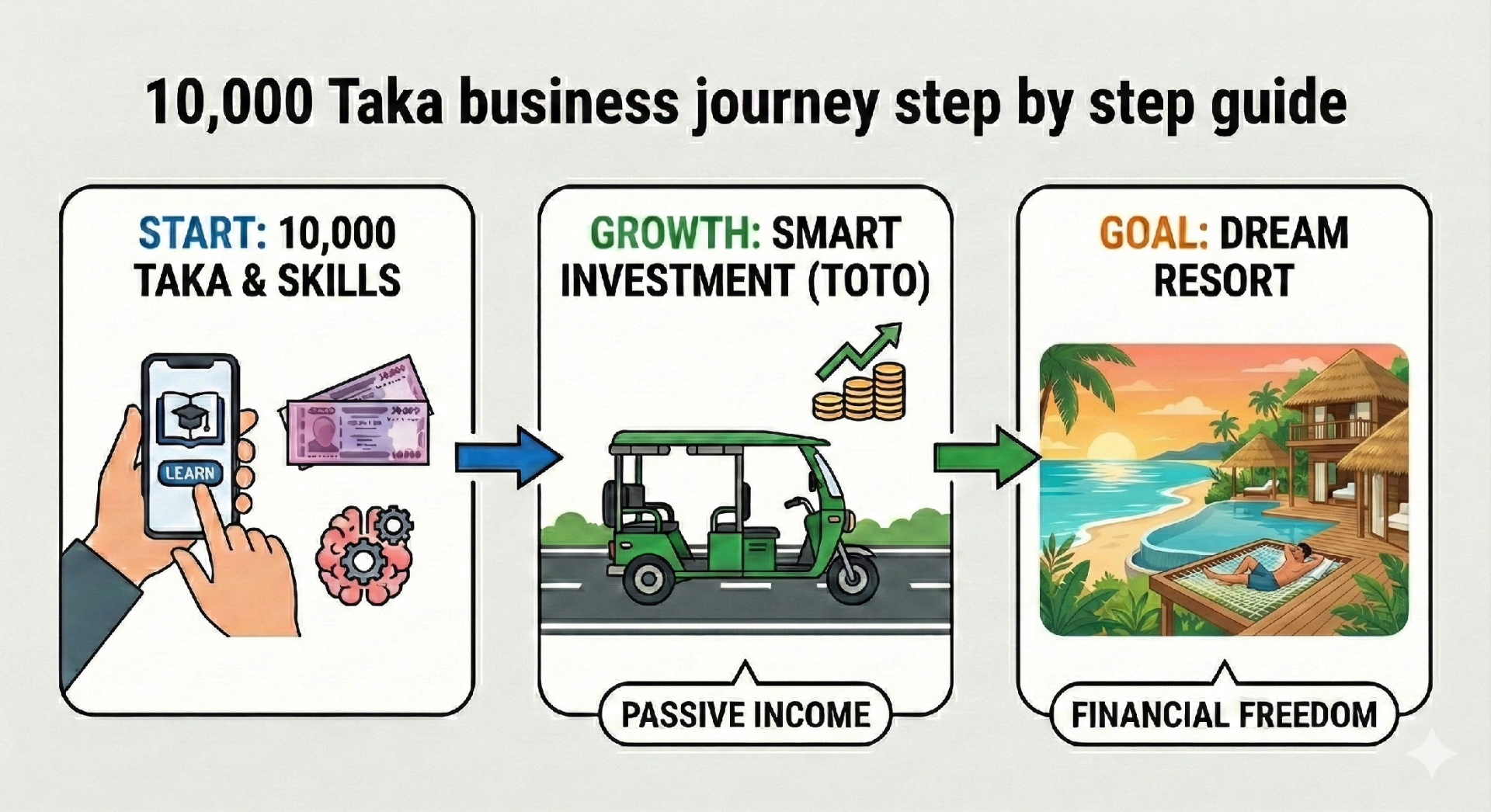 10,000 taka business idea