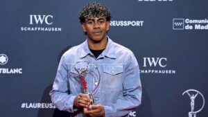 Lamine Yamal Laureus Award Win