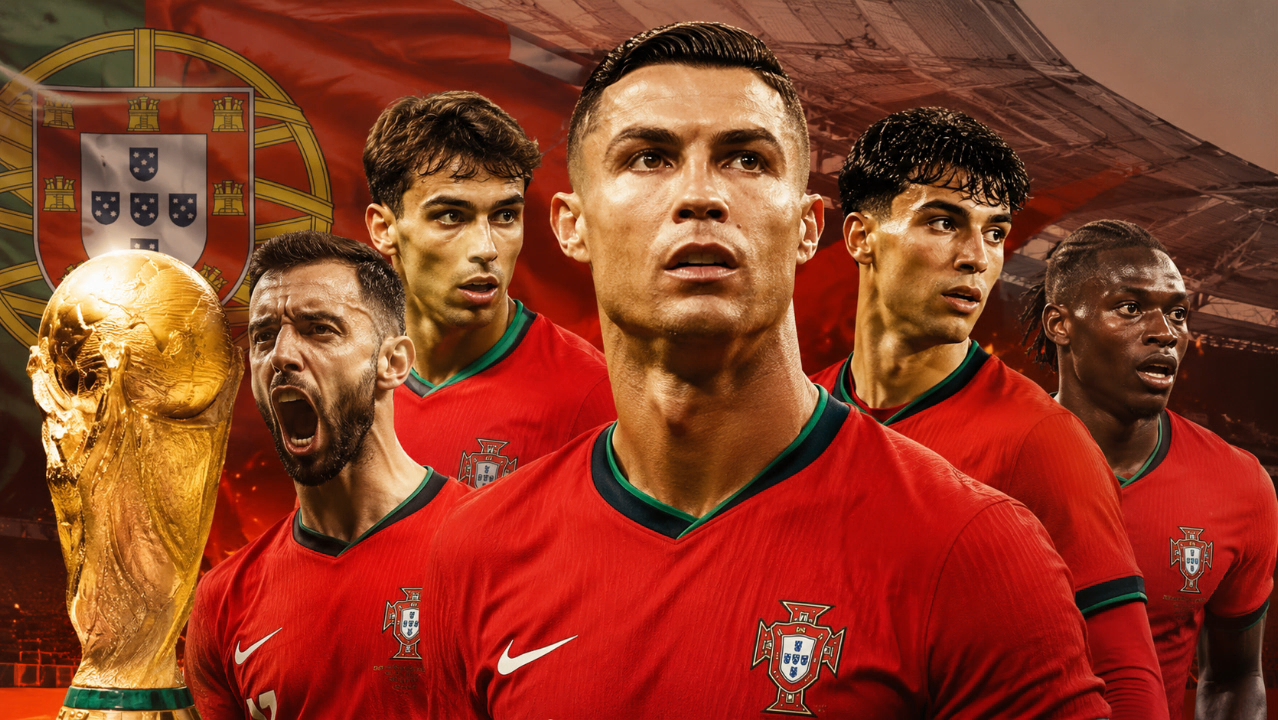 Portugal World Cup 2026 Squad featuring Cristiano Ronaldo and Team Value